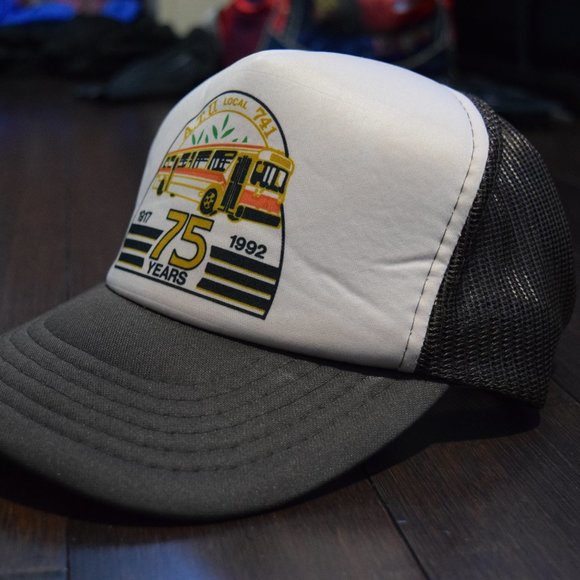 Y2K Trucker Hat Brown - Picture 2 of 6